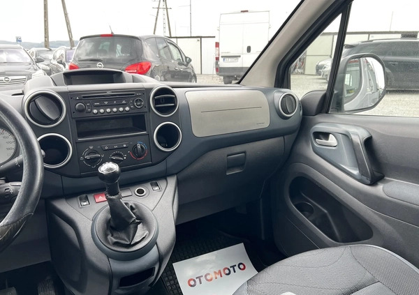Peugeot Partner cena 21800 przebieg: 327000, rok produkcji 2009 z Piotrków Trybunalski małe 46